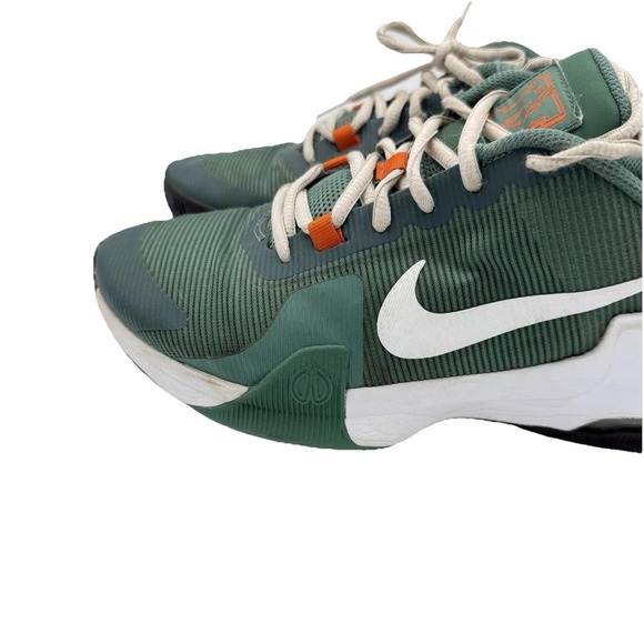 Nike Air Max Impact 4 Basketball Shoes Green White Orange Mens Size 8.5 - Picture 2 of 15